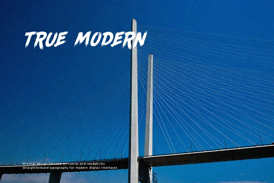Ancherr Font Font Preview for Bold Mood