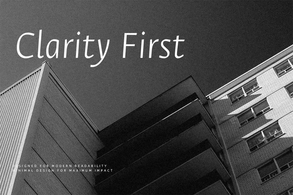 Ancizar Sans Font Font Preview for Clean Website