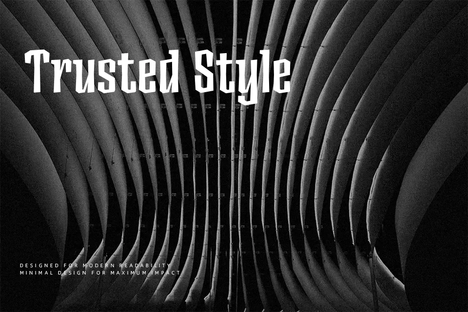 Ancoa Font Font Preview for Dynamic Mood