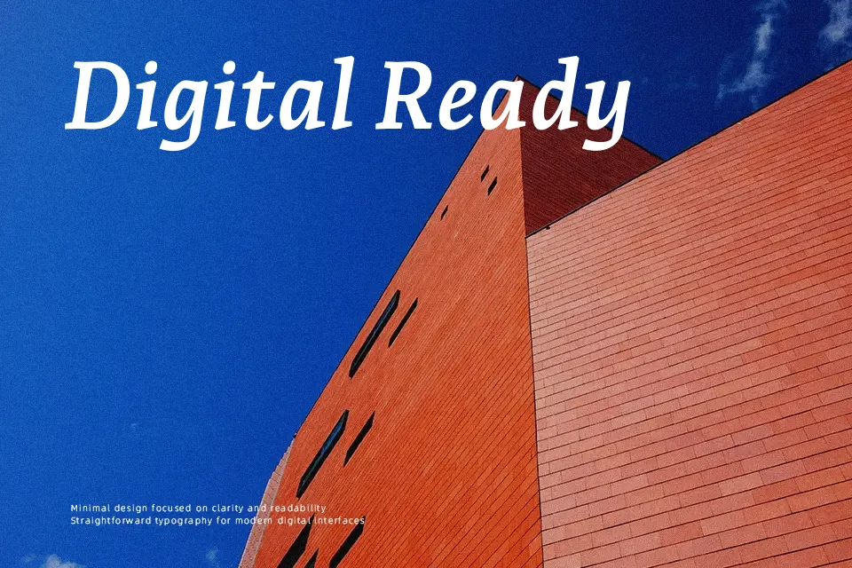 Andada Pro Font Font Preview for Timeless Advertising