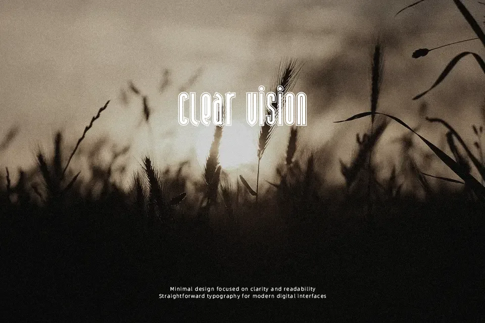 Andiron Outline Font Font Preview for Headline