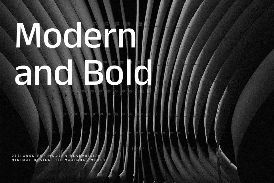 Anek Latin Font Geometric Font Preview