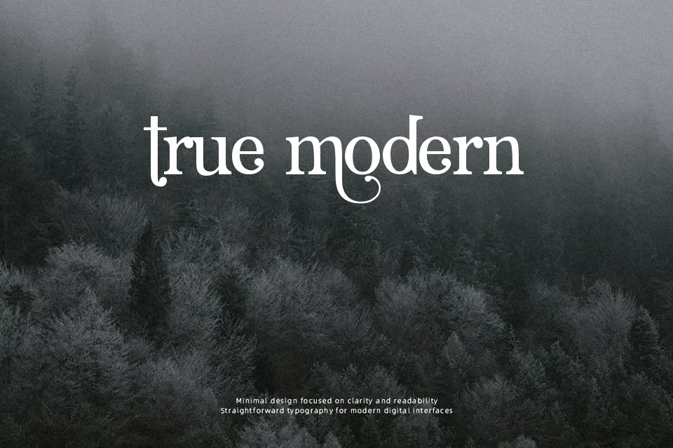 Angelic Serif Font Decorative Font Preview for Logo