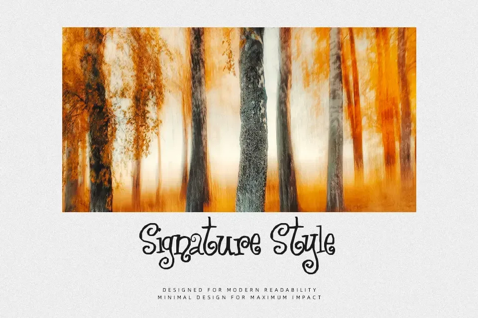 Angelica Font Font Preview for Friendly Branding