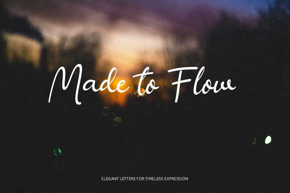 Angelina Malika Font Font Preview for Romantic Social Media