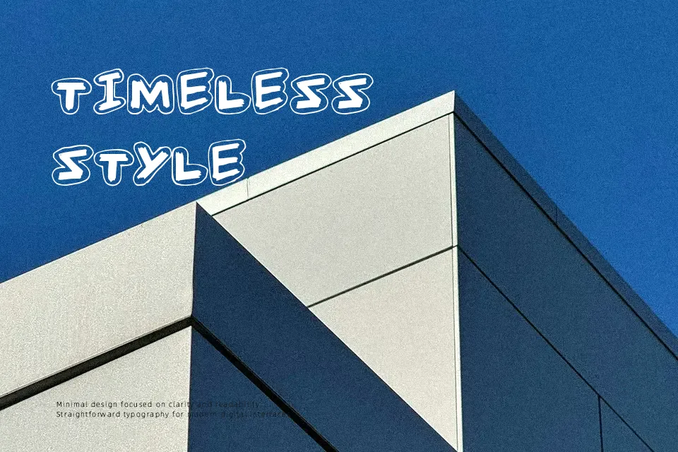 Angle Stroke Font Font Preview in Latin