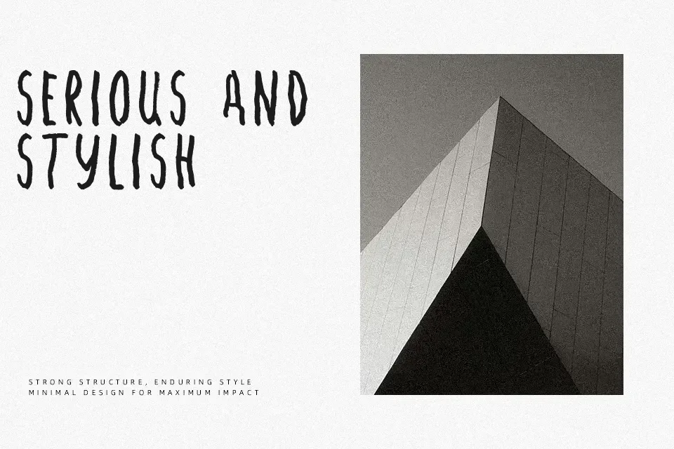 Angst Font Font Preview for Poster