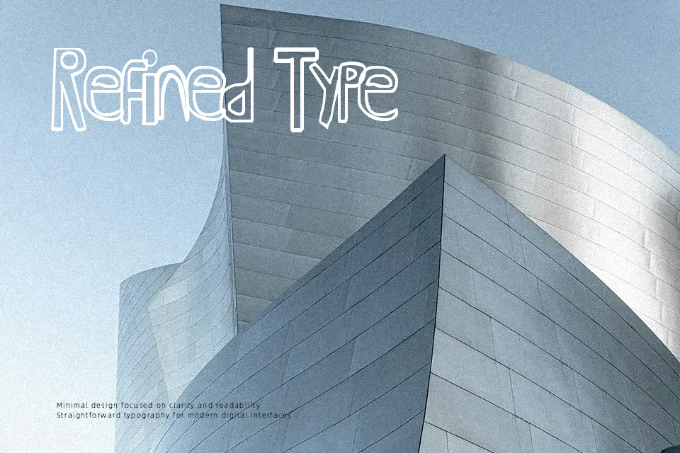 Anime I Font Font Preview for Bold Poster