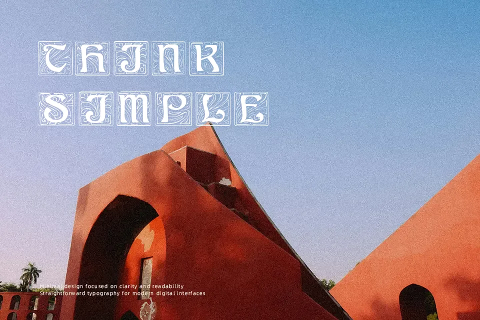 AnnStone Font Font Preview for Dramatic Poster