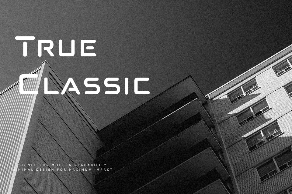 Anoxic Font Stencil Font Preview for Headline