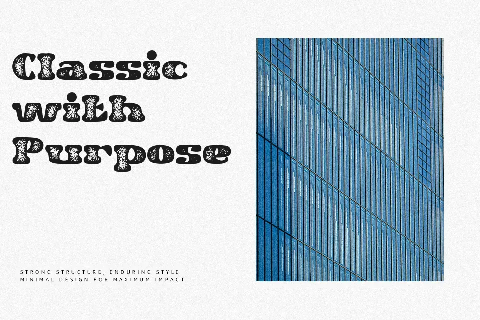 Antia Notario Font Font Preview for Retro Poster