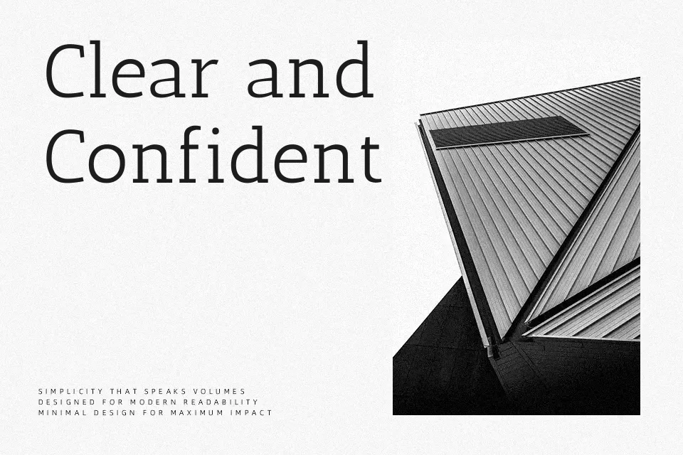 Antic Slab Font Slab Serif Font Preview for Editorial