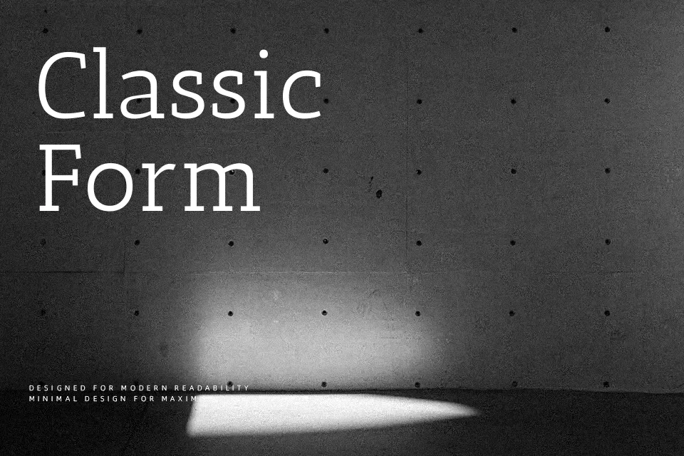 Antic Slab Font Font Preview for Timeless Website
