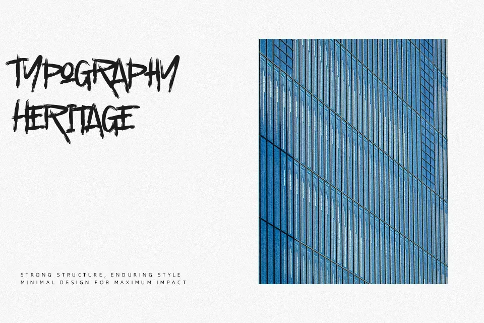 Antipathic Font Font Preview for Dark Mood