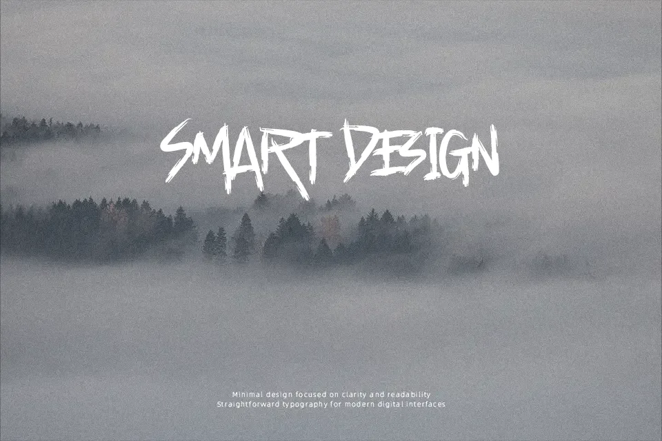Antipathic Font Font Preview for Groovy Logo