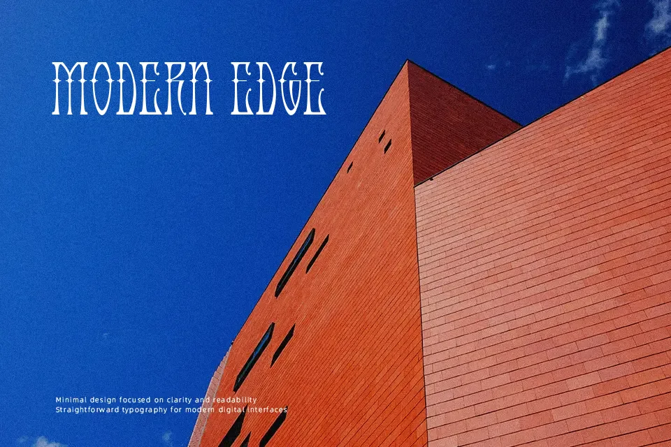 Antique Android Font Decorative Font Preview for Headline