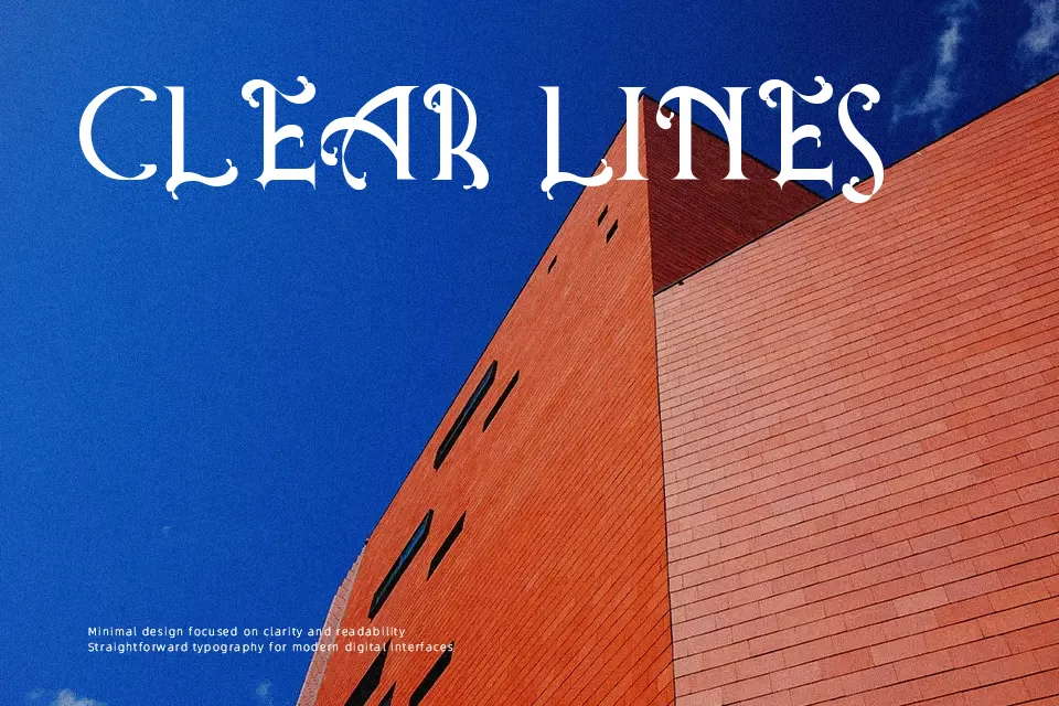 Antique Quest St Font Font Preview in Latin
