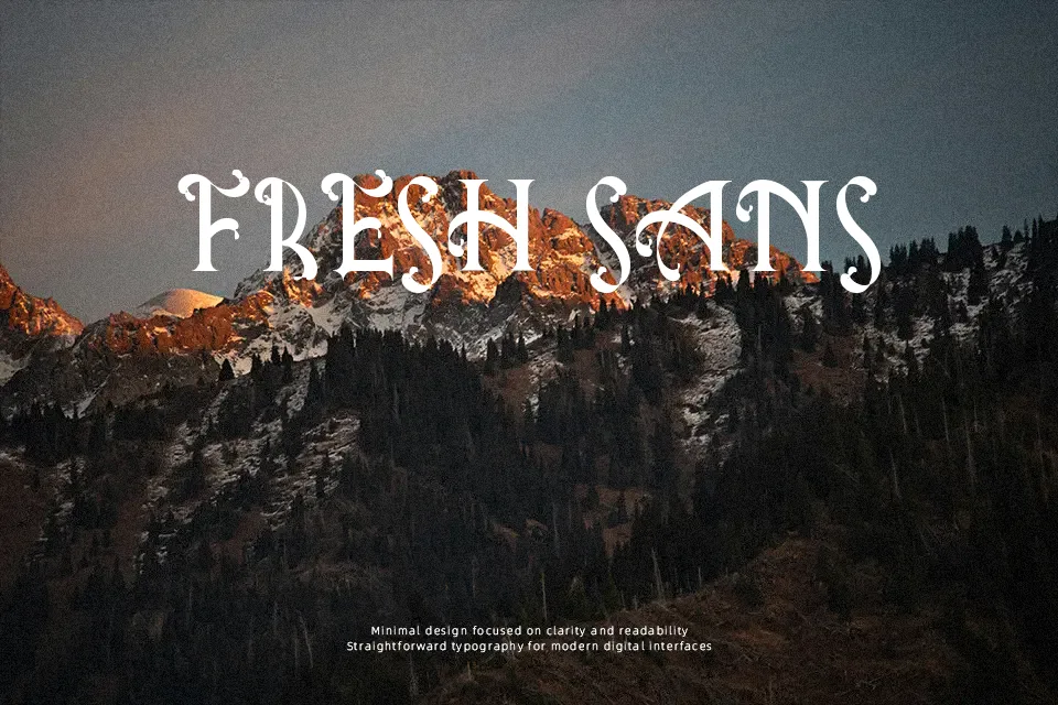 Antique Quest St Font Display Font Preview for Logo