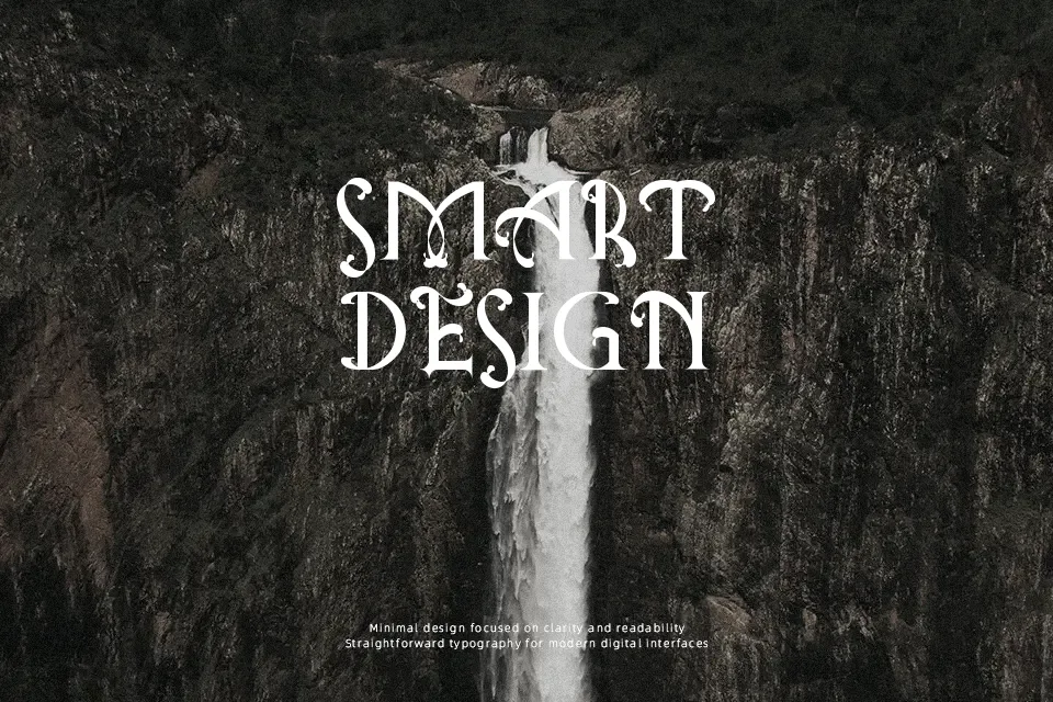 Antique Quest St Font Font Preview for Fantasy Logo