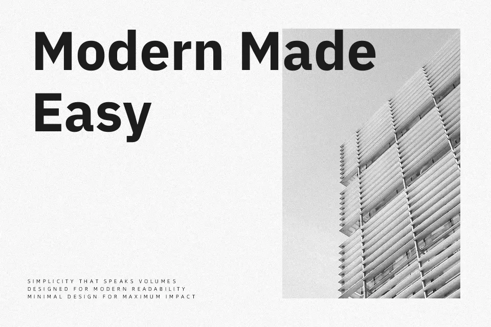 Anuphan Font Font Preview for Modern Headline
