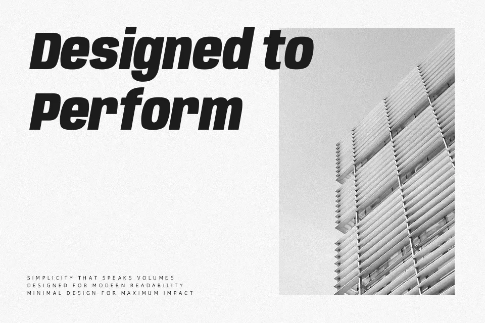 Anybody Font Font Preview for Modern Logo