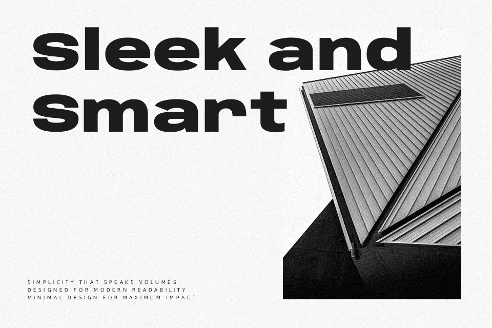 Anybody Font Font Preview for Poster