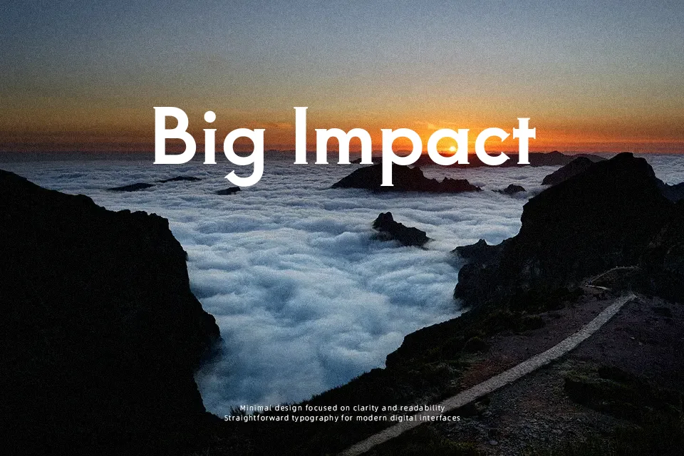 Aoboshi One Font Font Preview for Classic Headline