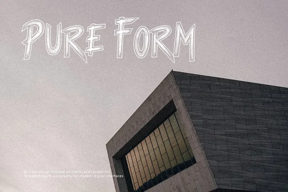 Ape Shit Font Font Preview for Bold Poster