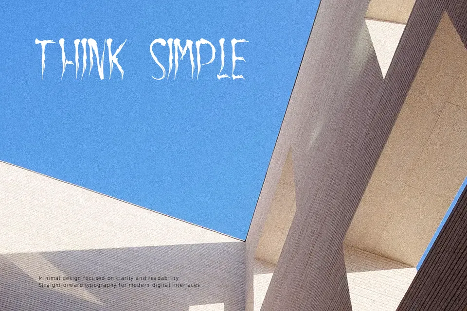 Aracnoide Font Font Preview for Poster