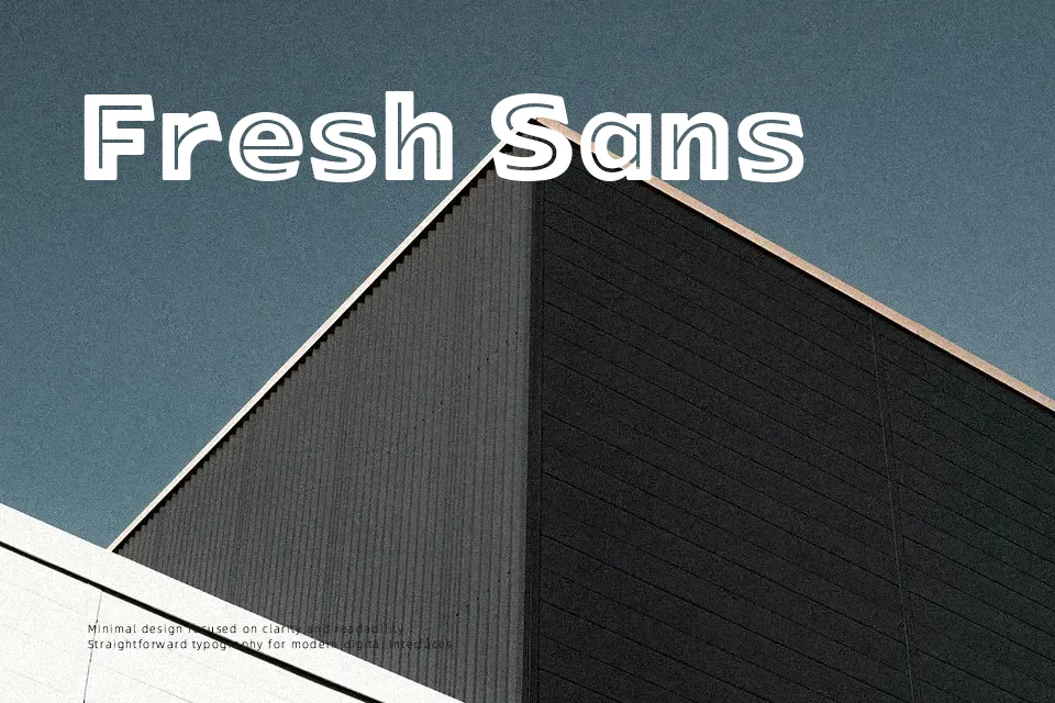 ARB-218 Big&Blunt Font Slab Serif Font Preview