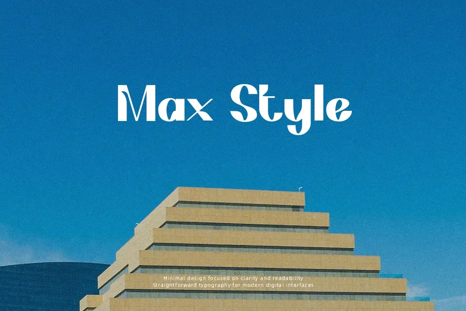 Archionity Font Font Preview for Vintage Film