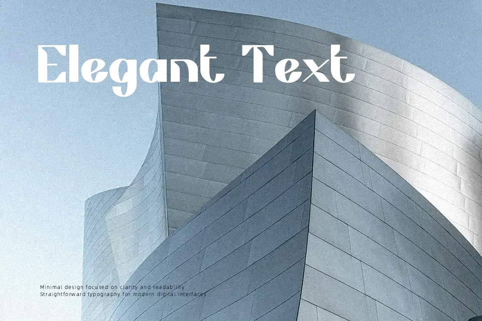 Archionity Font Decorative Font Preview for Branding