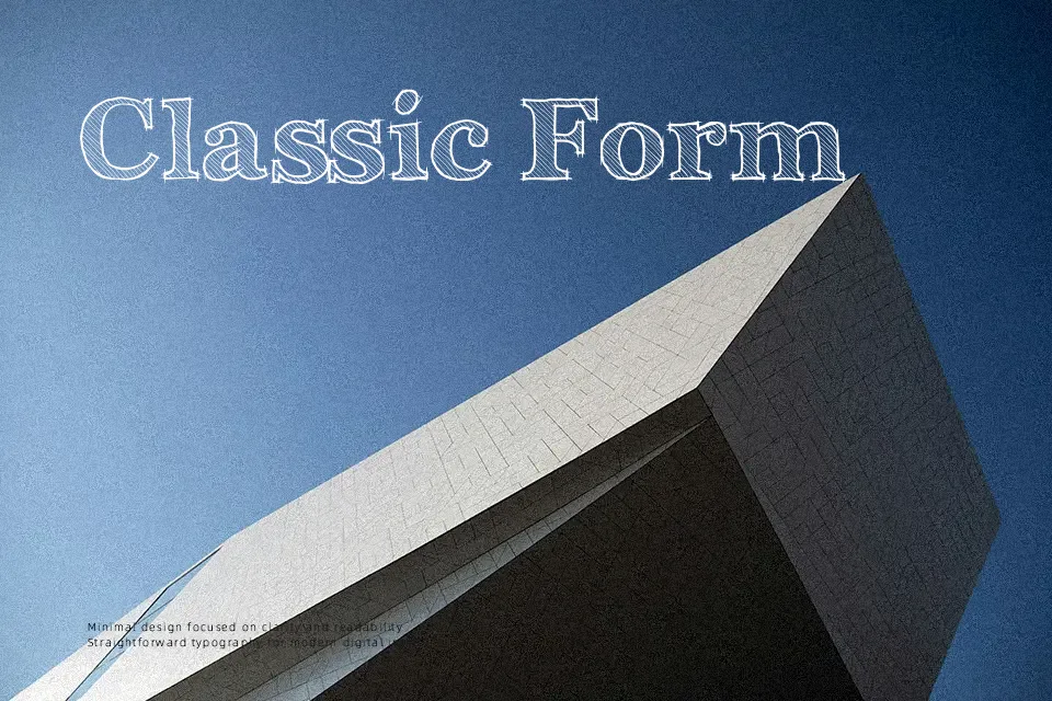 Archistico Font Font Preview for Advertising