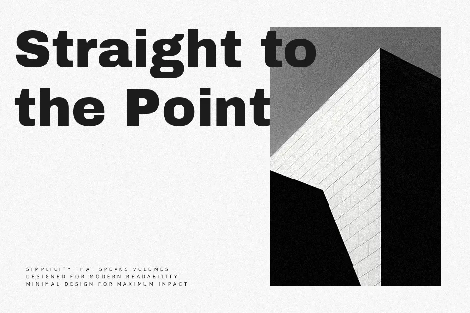 Archivo Black Font Font Preview for Advertising