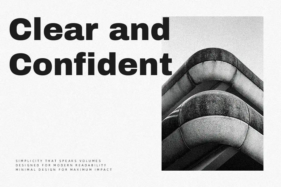 Archivo Black Font Font Preview for Advertising