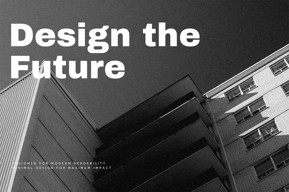 Archivo Black Font Font Preview for Advertising
