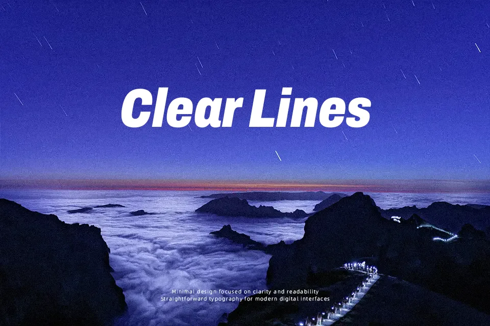 Archivo Font Font Preview for Tech Mood