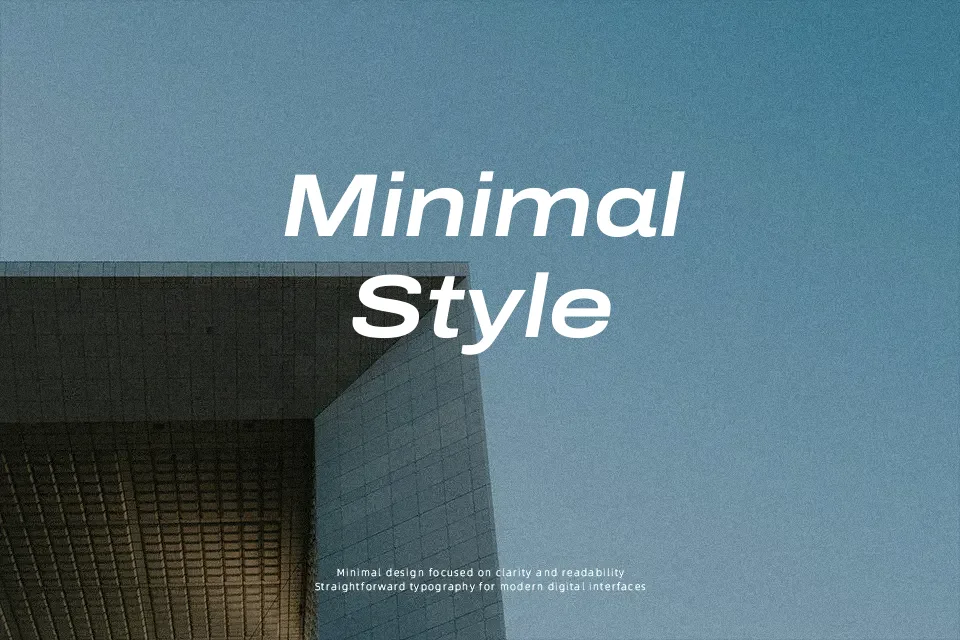 Archivo Font Sans Serif Font Preview