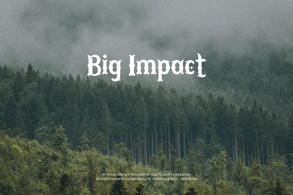 Arenosa BQ Font Font Preview for Advertising