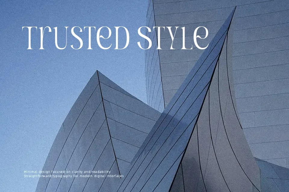 Argaka Fashion Font Serif Font Preview for Logo