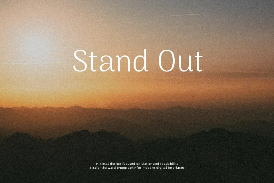 Arima Font Font Preview for Warm Logo