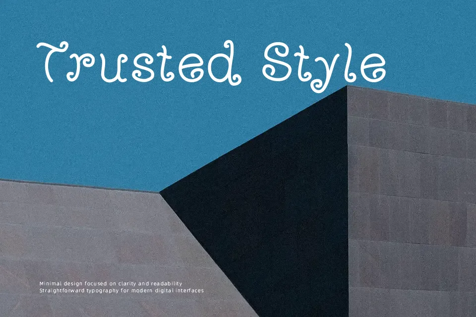 Arizona Tumbleweed Font Font Preview for Warm Packaging