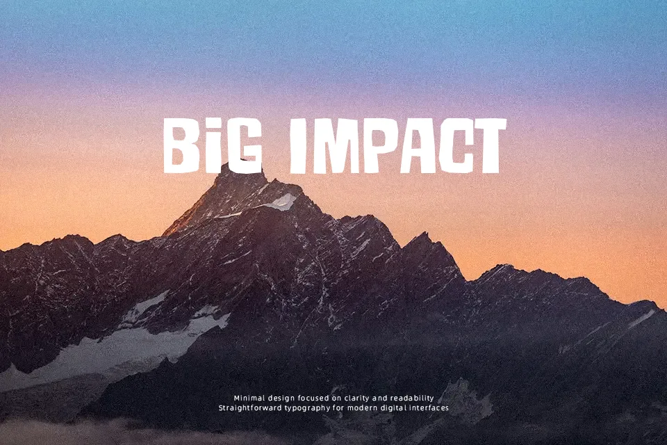 Armageda Font Font Preview for Dynamic Headline