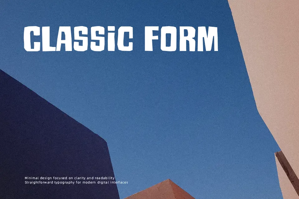 Armageda Font Font Preview for Dramatic Advertising