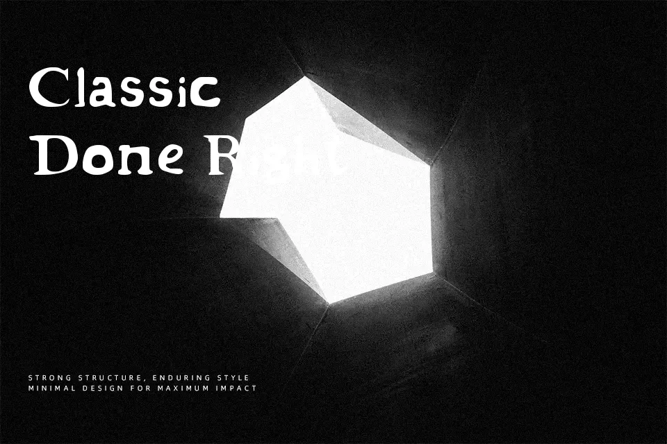 Article Premier Font Font Preview for Serious Branding