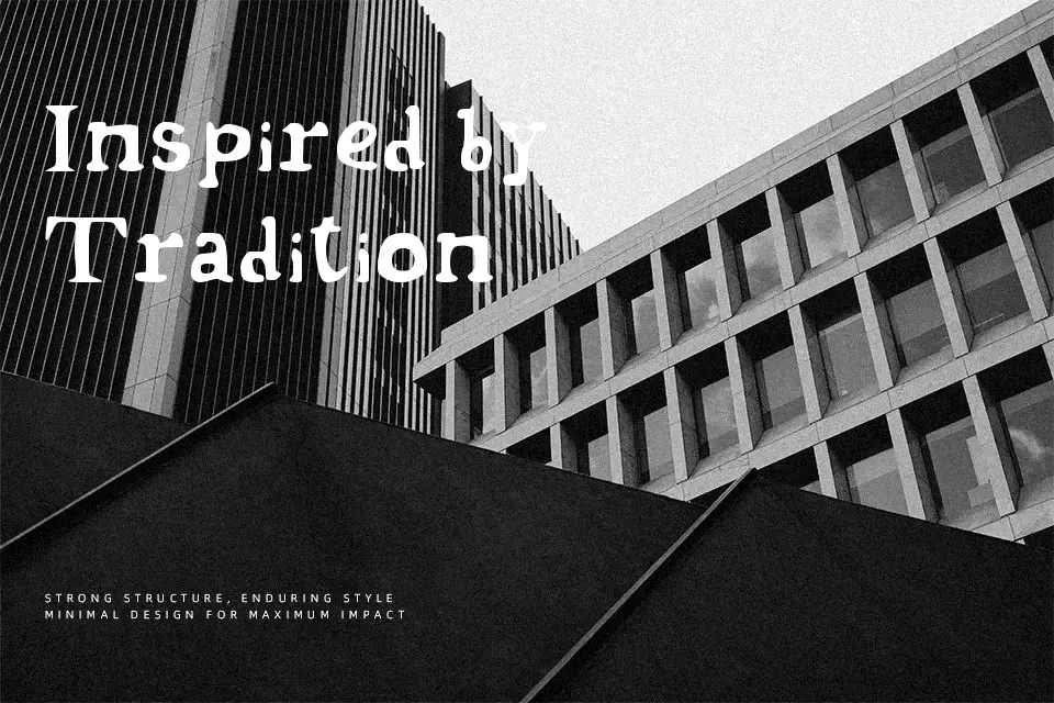 Article Premier Font Decorative Font Preview for Poster
