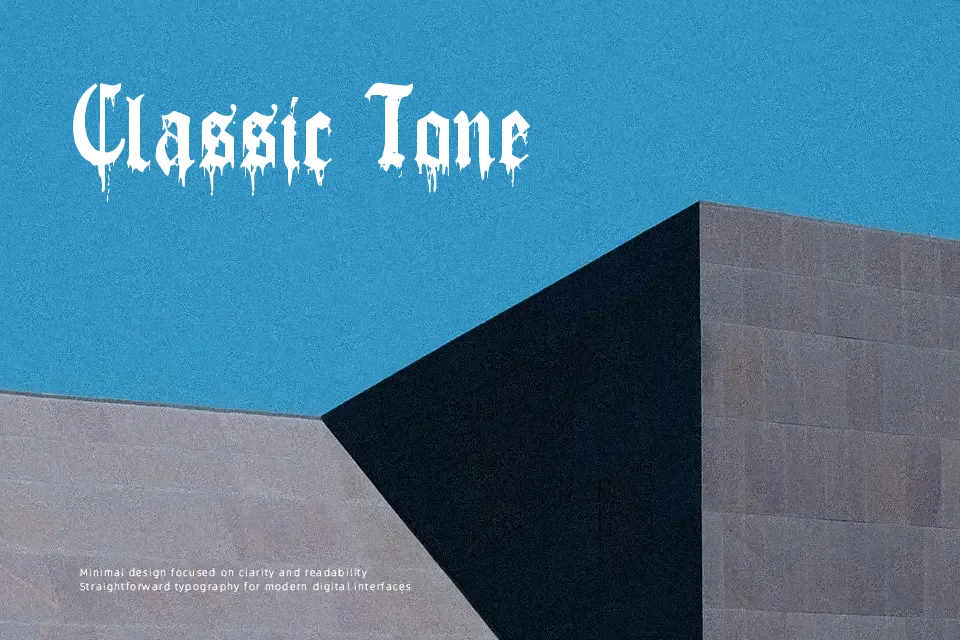 Arunika Font Font Preview for Ancient Poster
