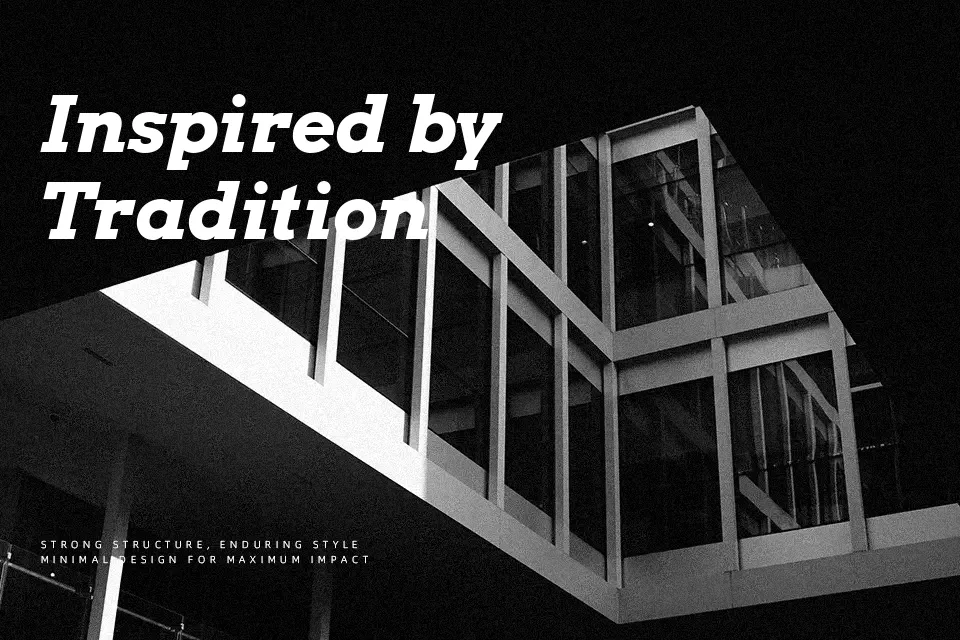 Arvo Font Font Preview for Modern Mood
