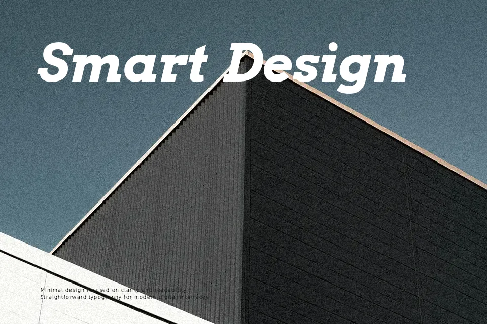 Arvo Font Geometric Font Preview for Editorial