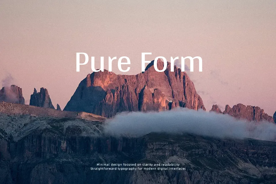 Arya Font Font Preview for Professional Website